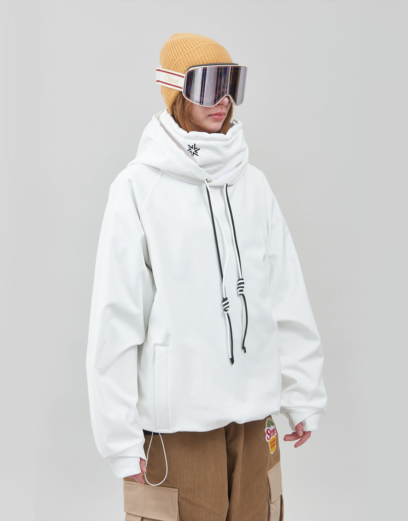 Hoodie Waterproof Crew – Technical Hoodie with Jacket-Level