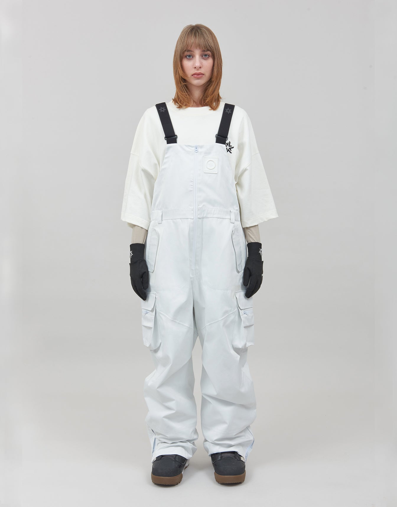 Bib Pants Waterproof Readygo White