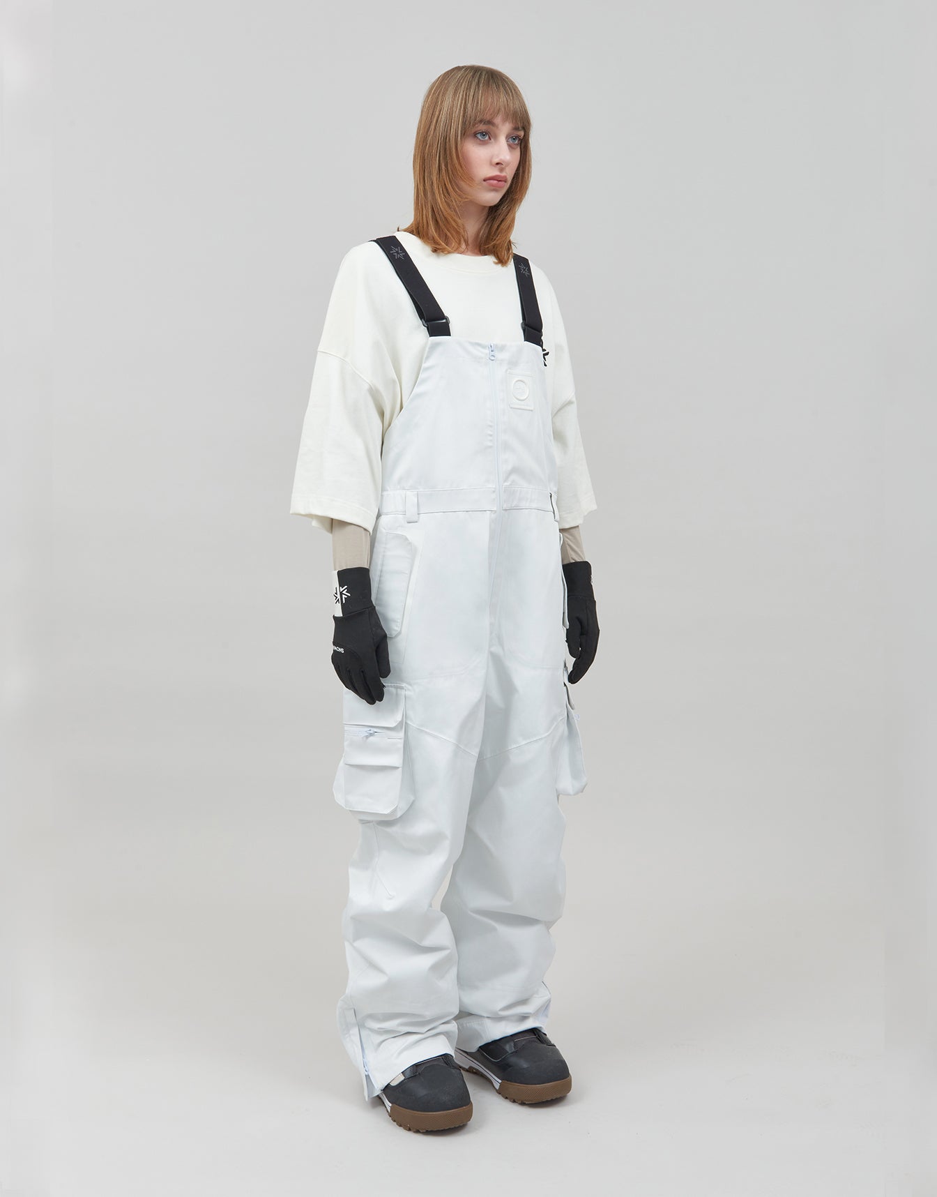 Bib Pants Waterproof Readygo White