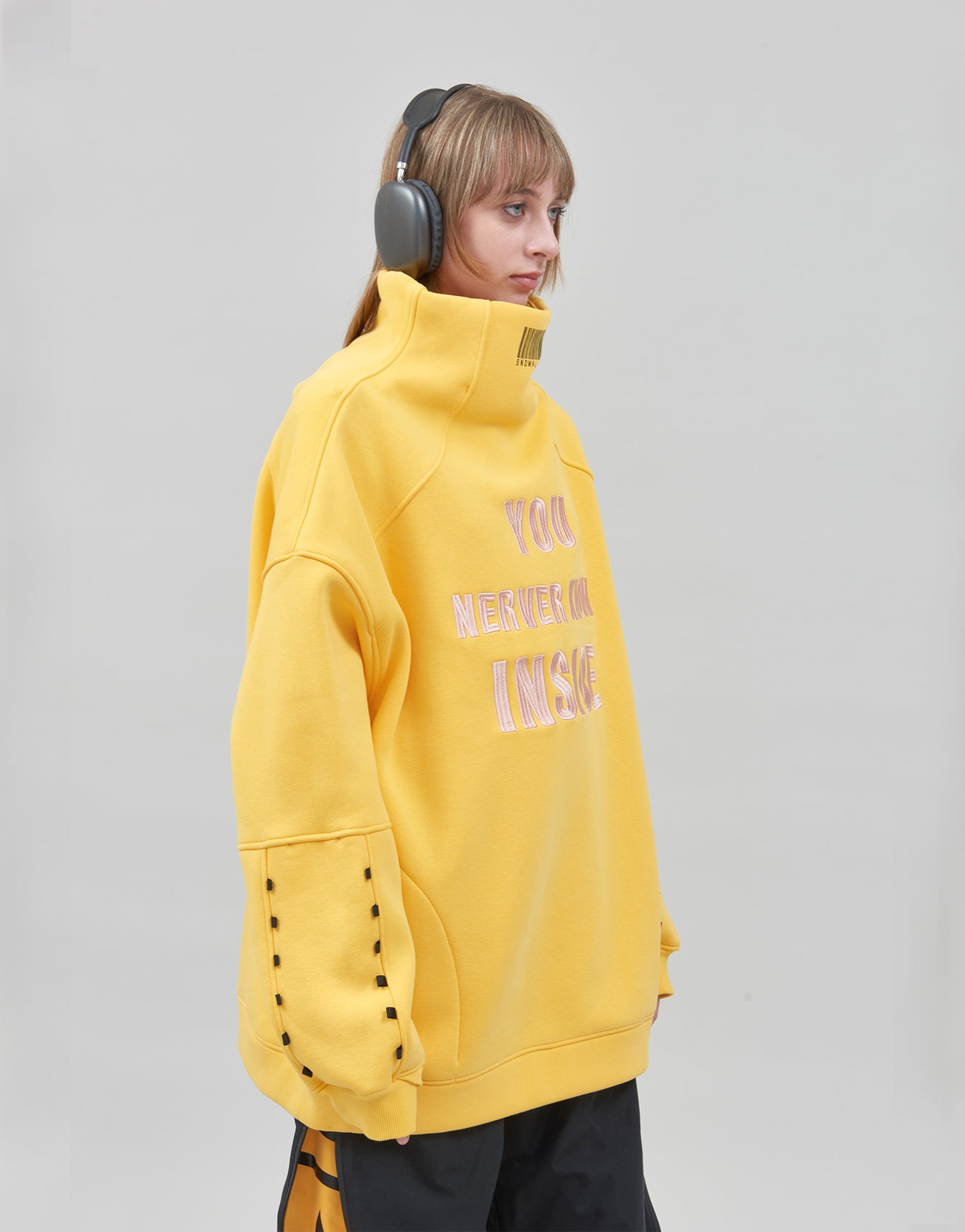 Hoodie Water Resistant Inside Lemon