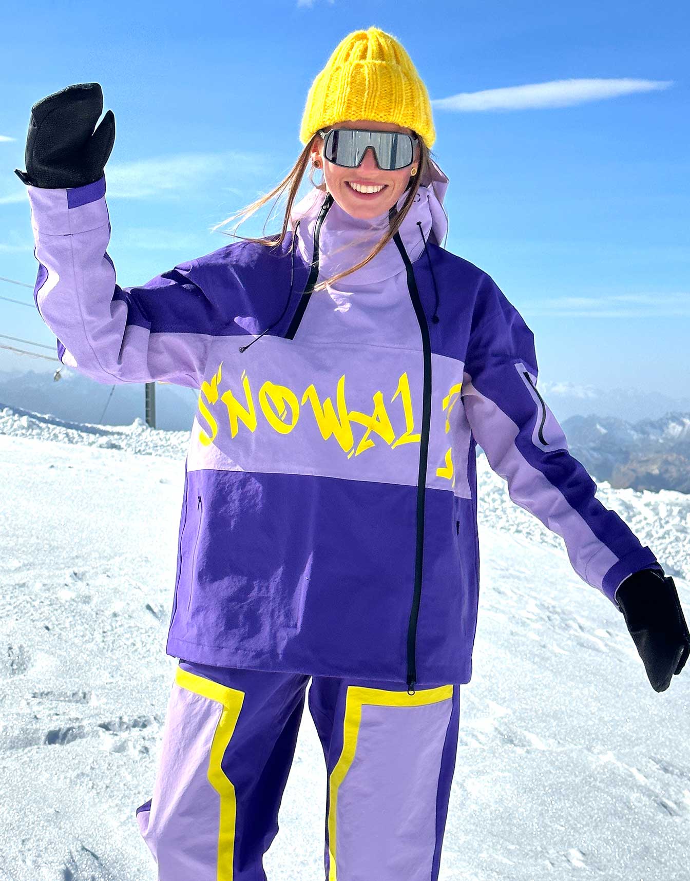 Jacket Waterproof Readygo Purple Multicolor
