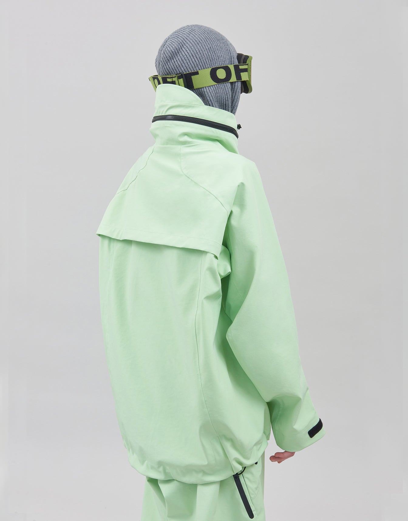 Shell Jacket Waterproof Samurai Lime