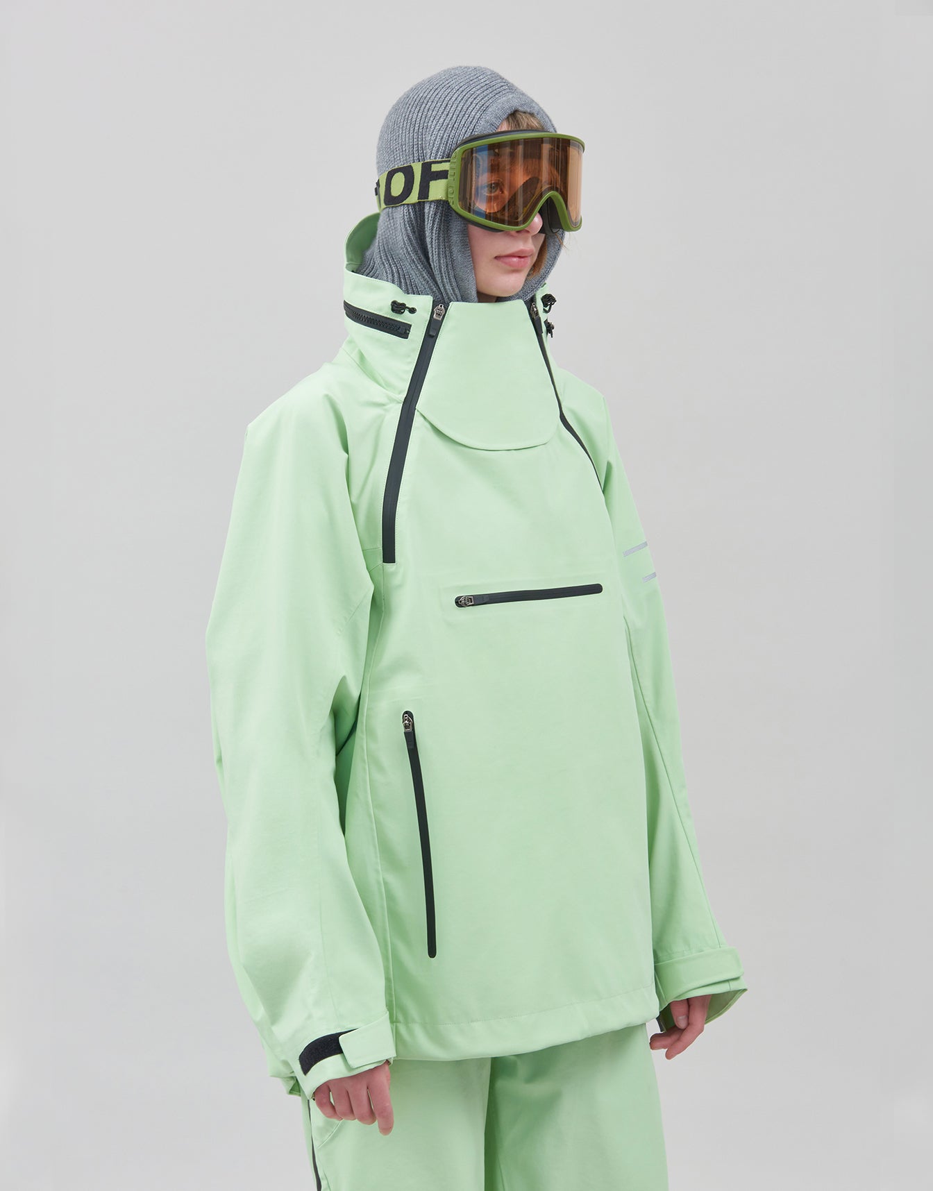 Shell Jacket Waterproof Samurai Lime