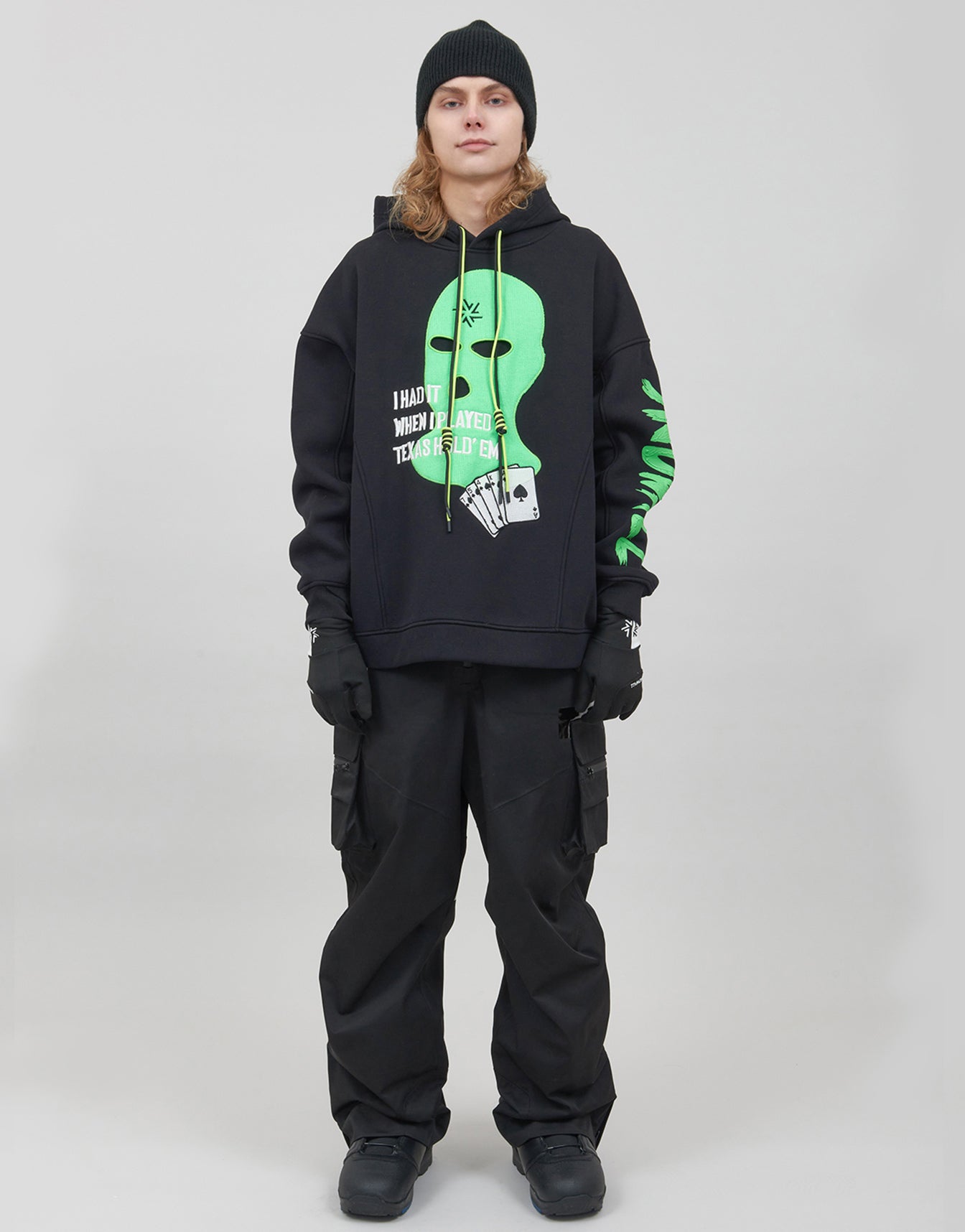 Sweat à capuche résistant à l'eau ak457 