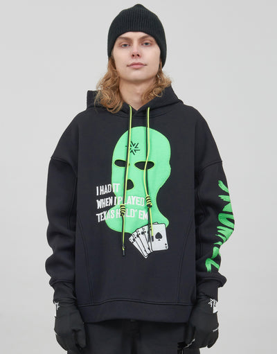 Sweat à capuche résistant à l'eau ak457 