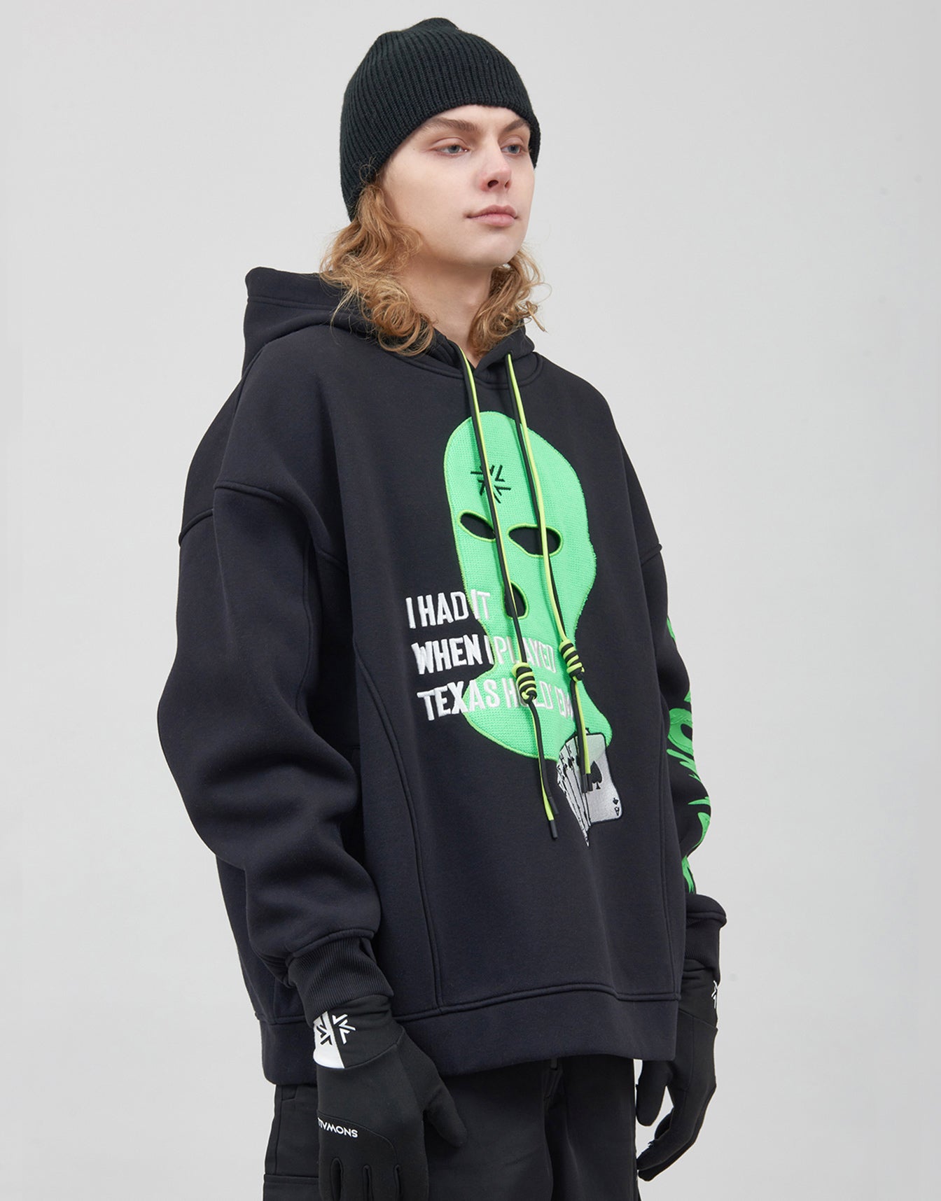 Sweat à capuche résistant à l'eau ak457 