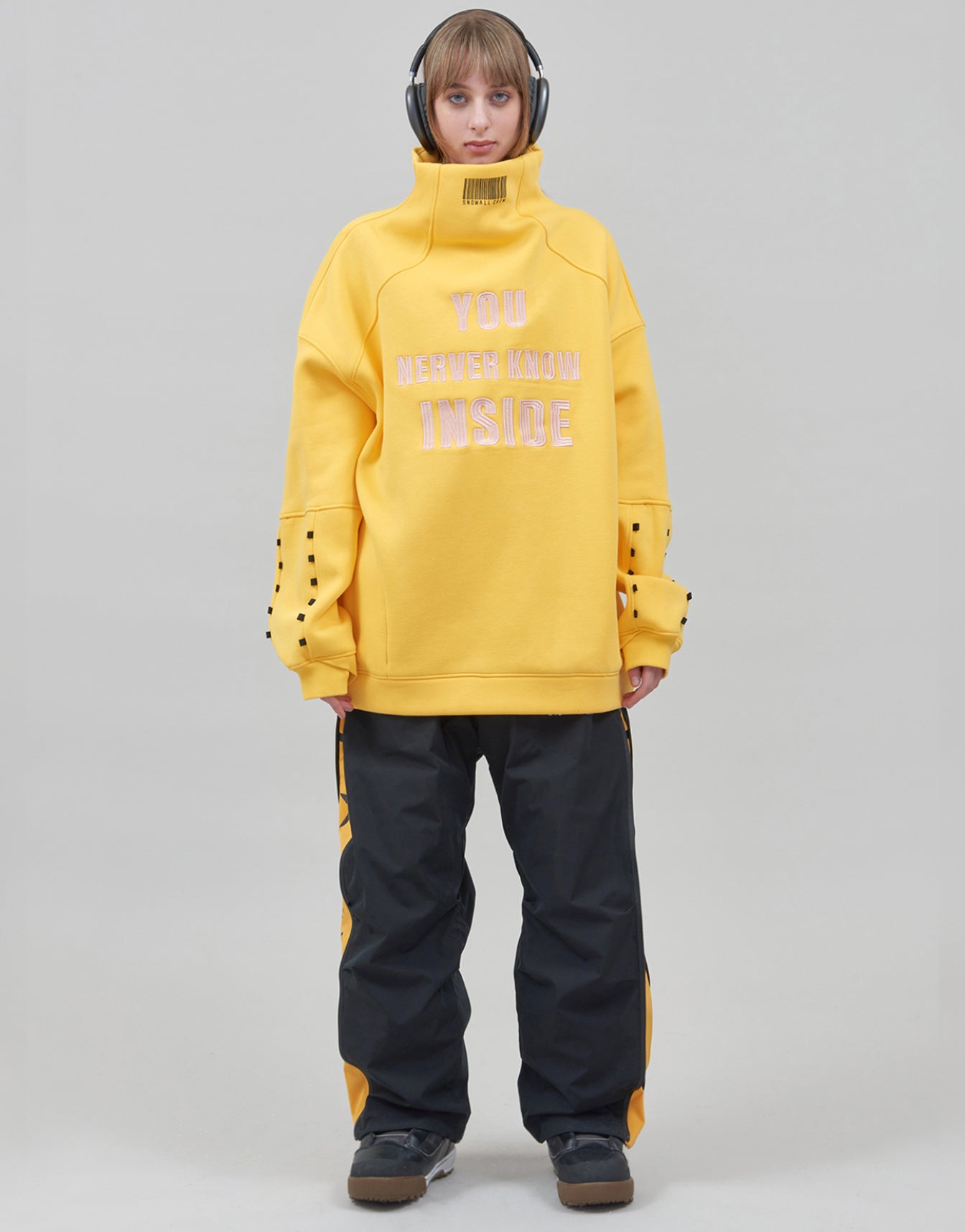 Hoodie Water Resistant Inside Lemon