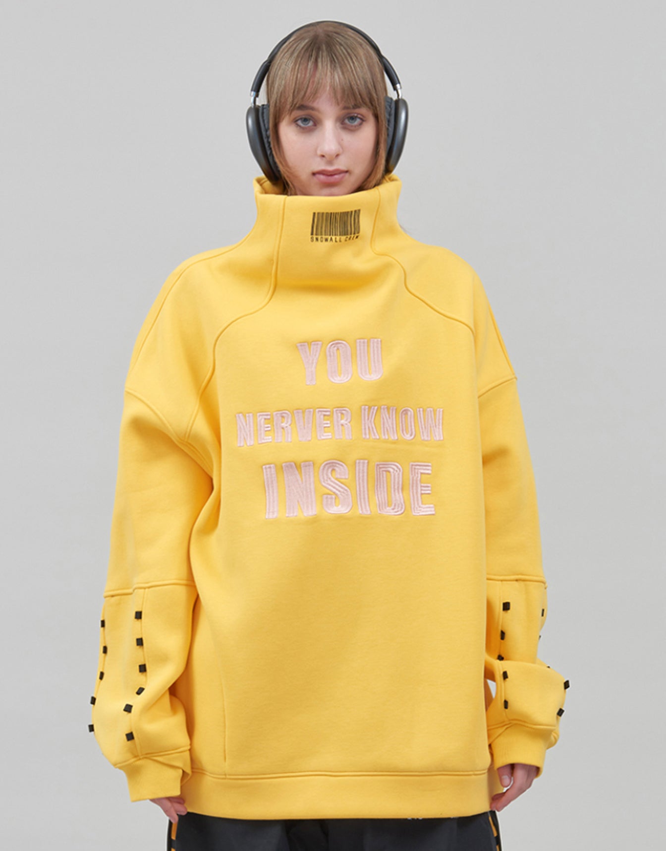 Hoodie Water Resistant Inside Lemon