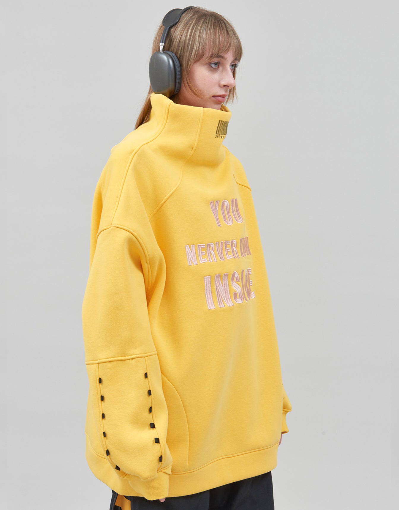 Hoodie Water Resistant Inside Lemon