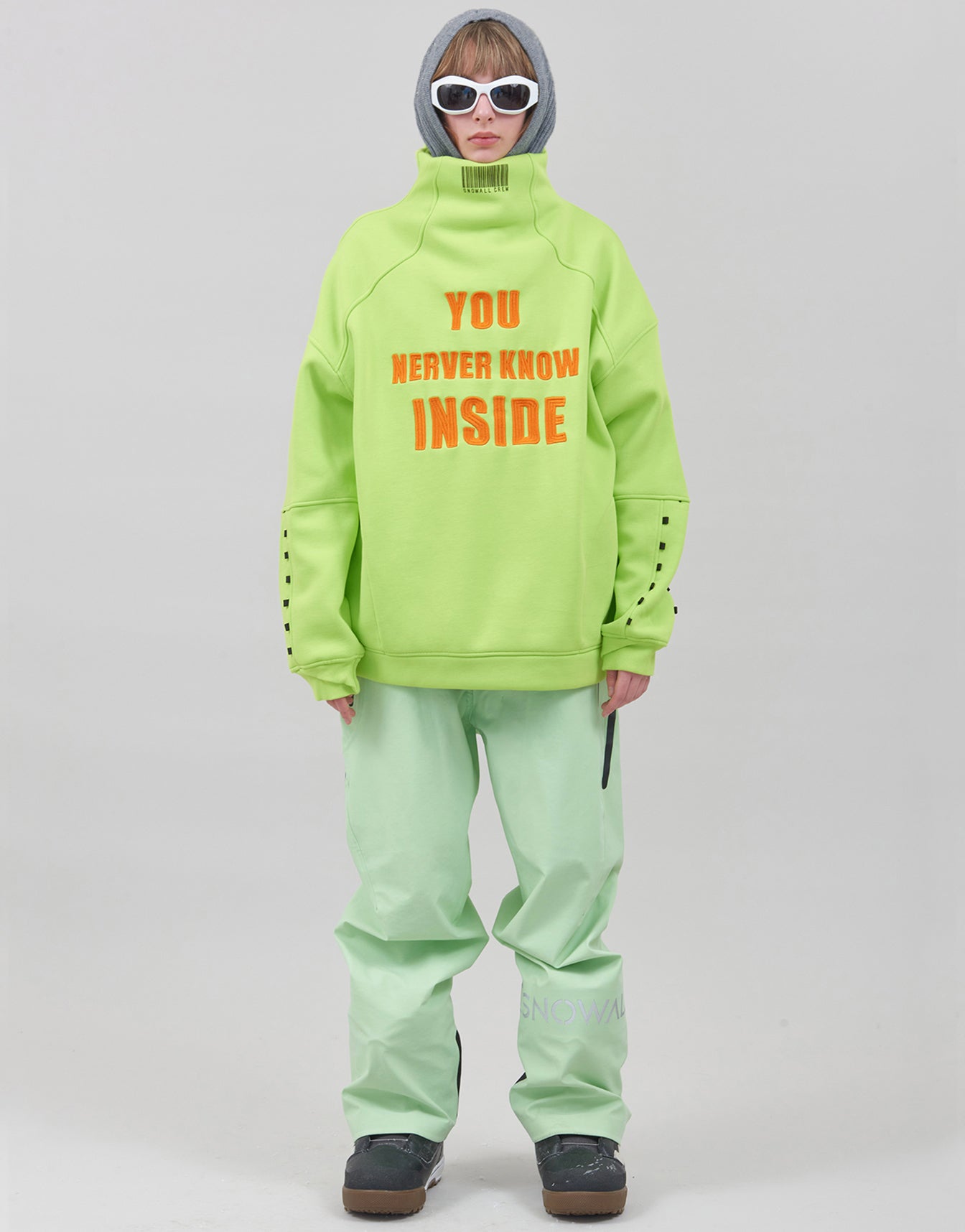 Sweat à capuche résistant à l'eau à l'intérieur 