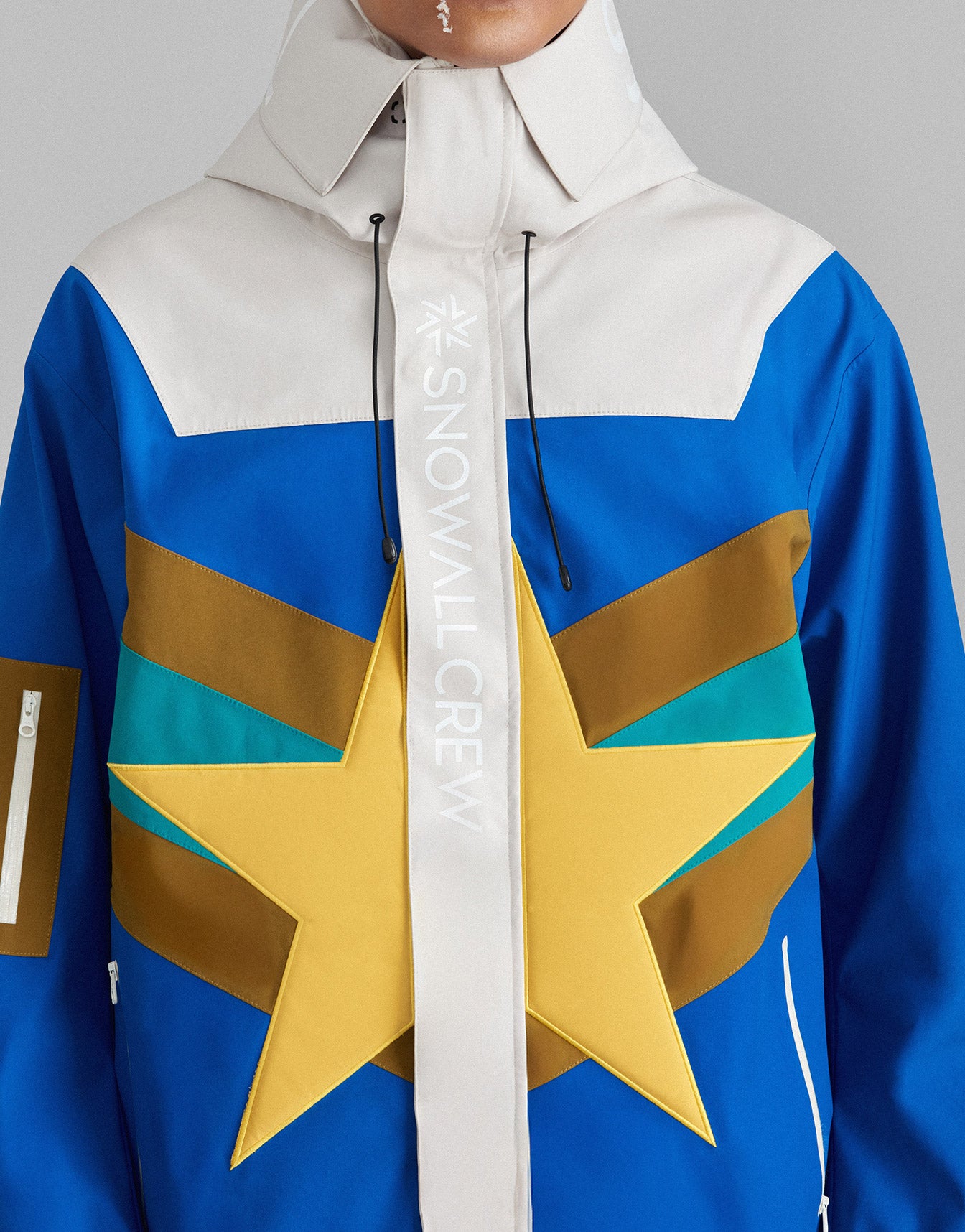 Jacket Waterproof A Star Born Blue