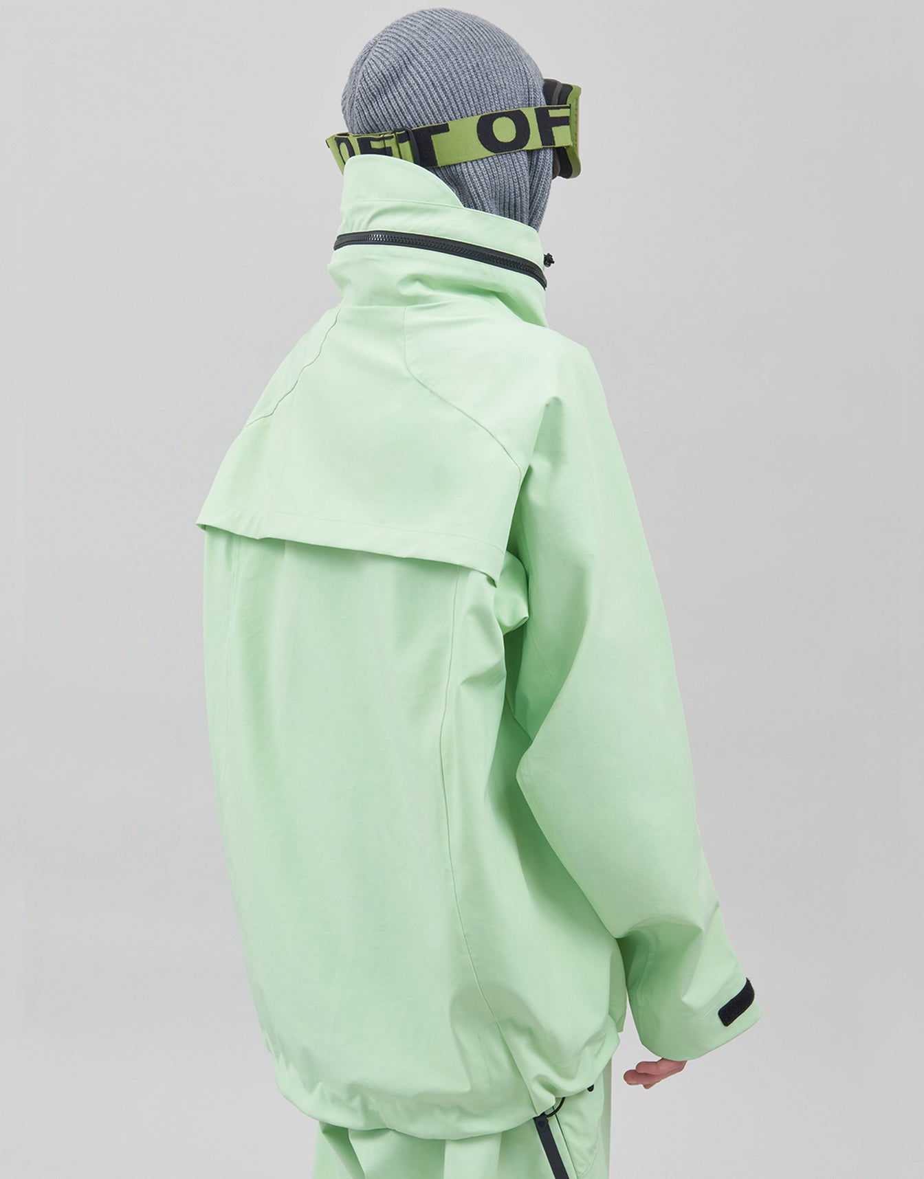 Shell Jacket Waterproof Samurai Lime