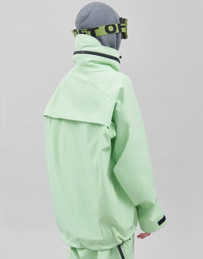 Shell Jacket Waterproof Samurai Lime