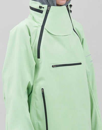 Shell Jacket Waterproof Samurai Lime