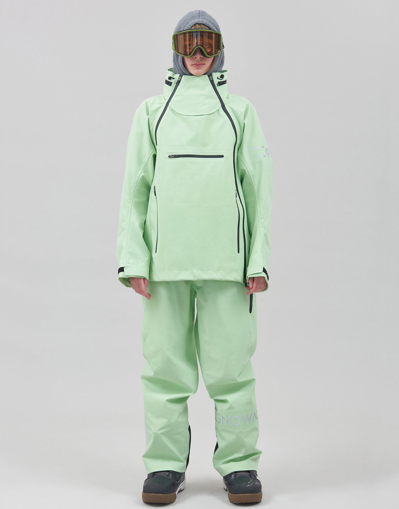 Shell Jacket Waterproof Samurai Lime