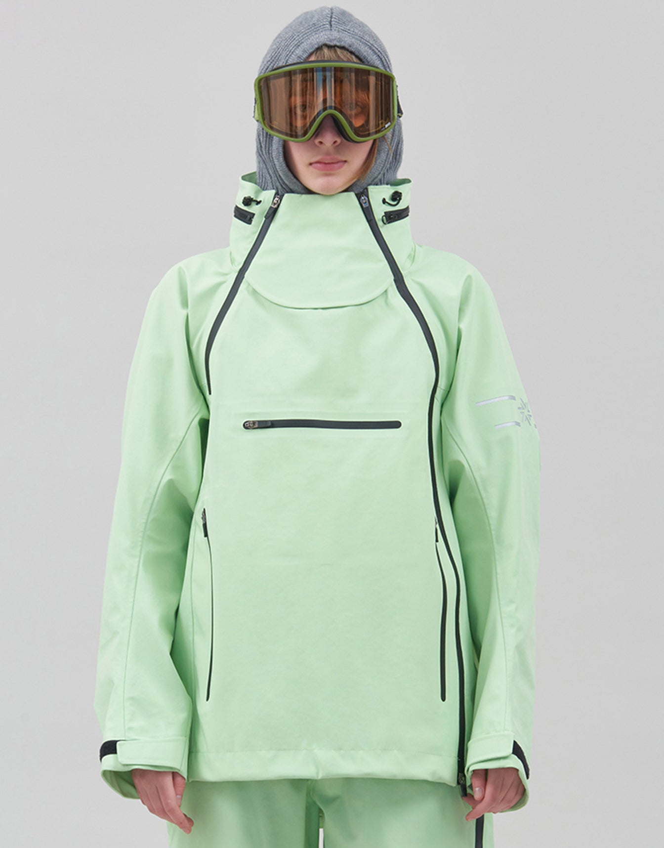 Shell Jacket Waterproof Samurai Lime