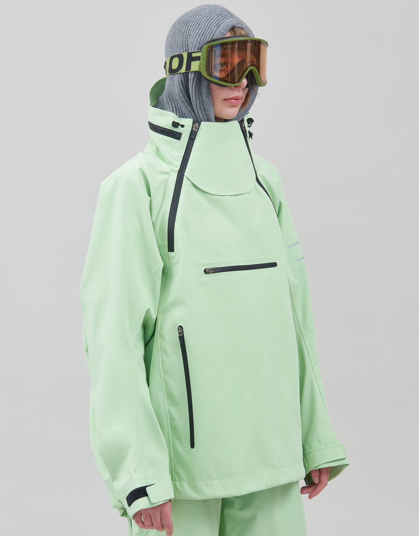 Shell Jacket Waterproof Samurai Lime