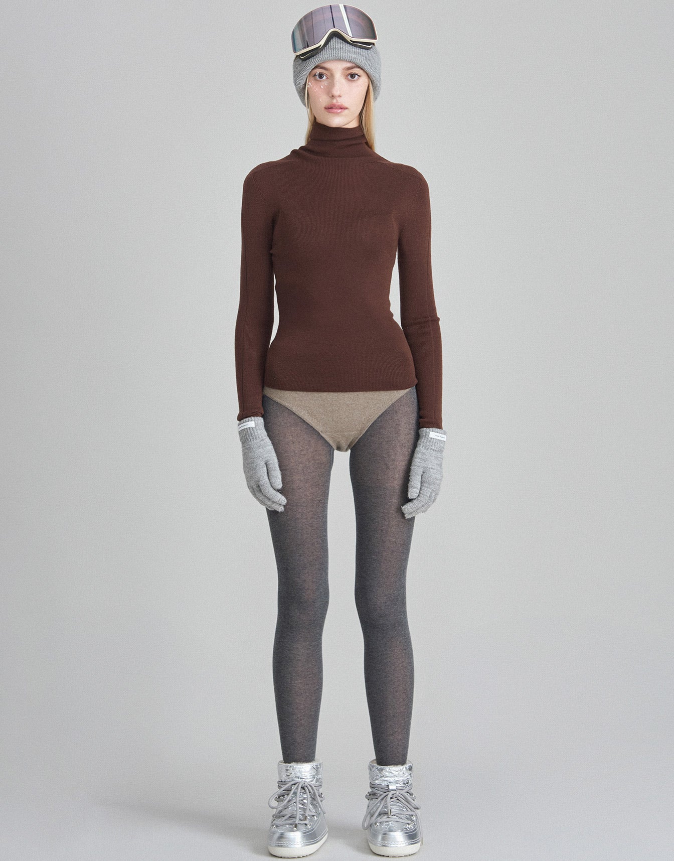 Shirt Wood  WASH OK High Neck