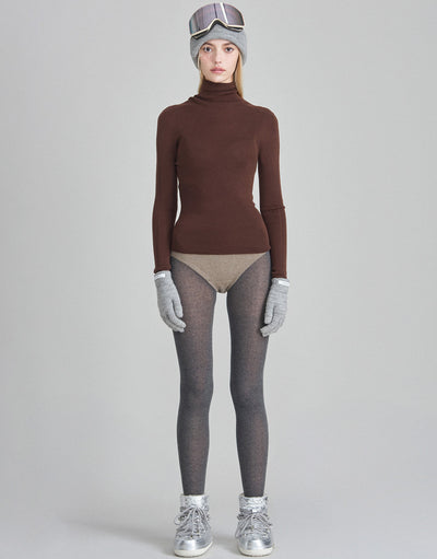 Shirt Wood  WASH OK High Neck