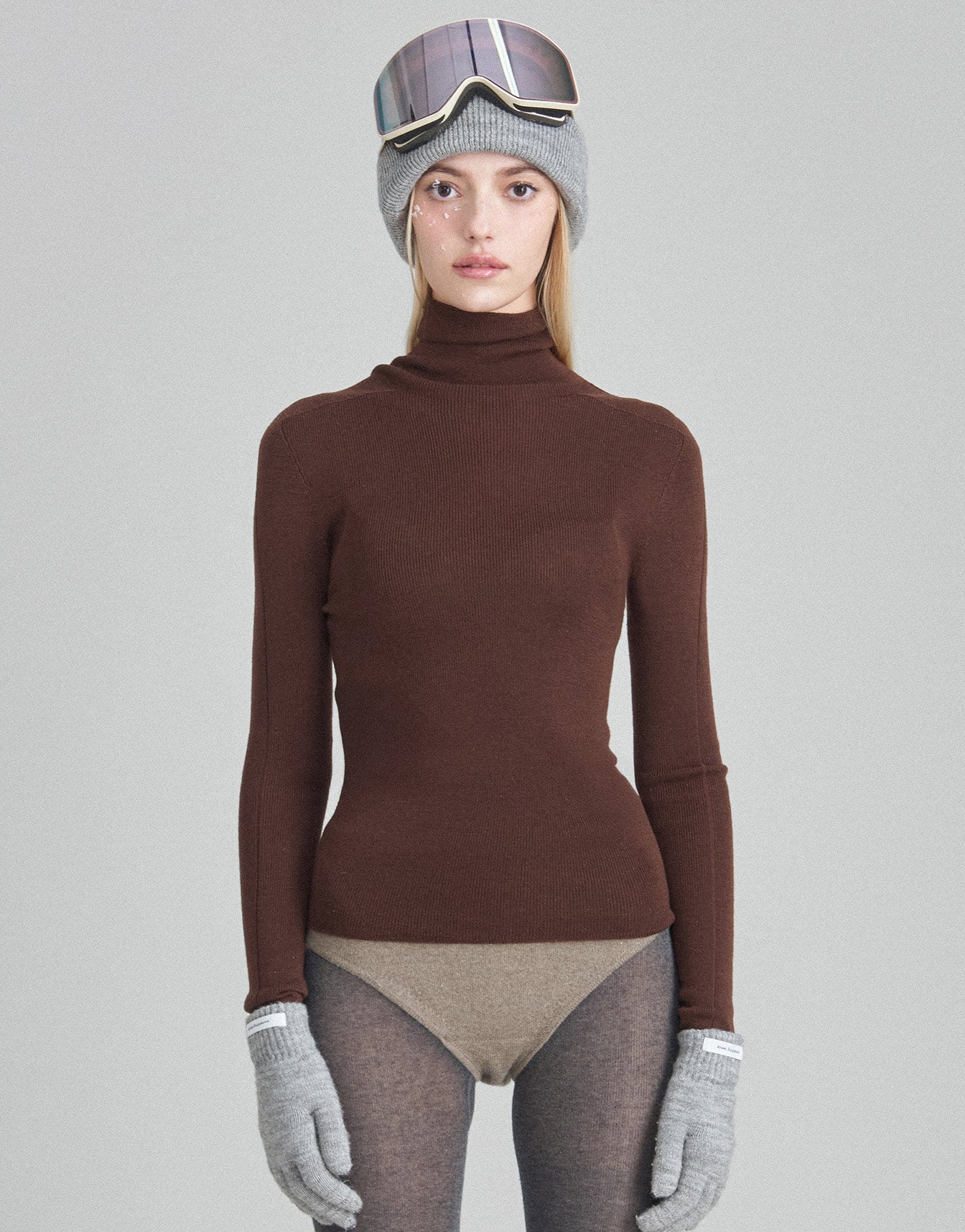 Shirt Wood  WASH OK High Neck