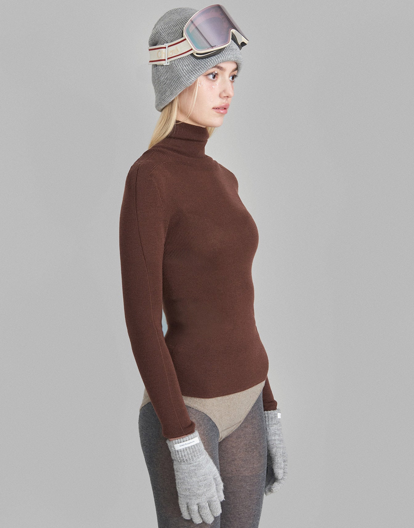 Shirt Wood  WASH OK High Neck