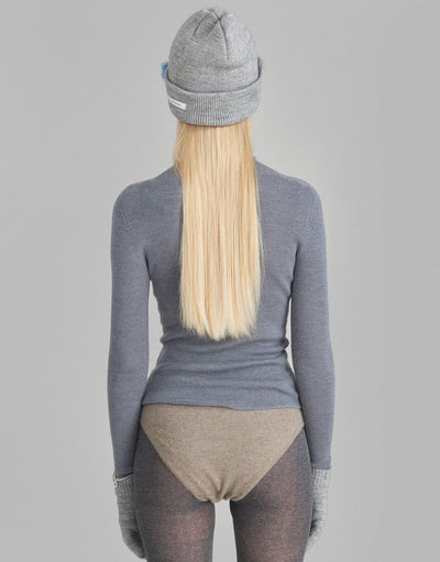 Shirt Wood  WASH OK High Neck