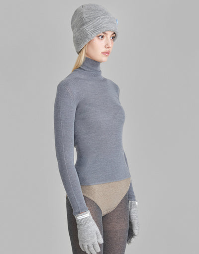 Shirt Wood  WASH OK High Neck