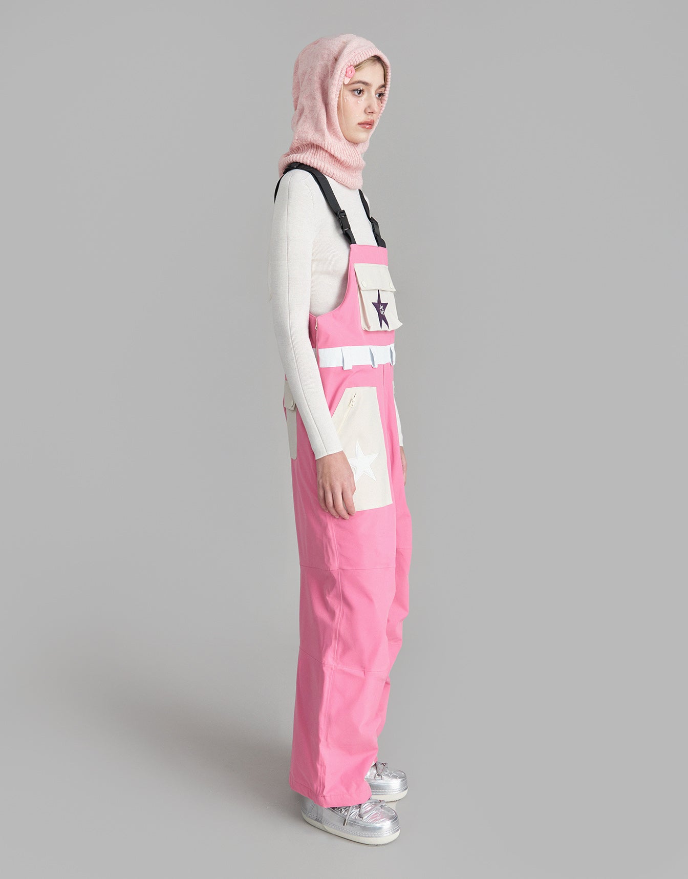 Bib Pants Waterproof A Star Born Pink
