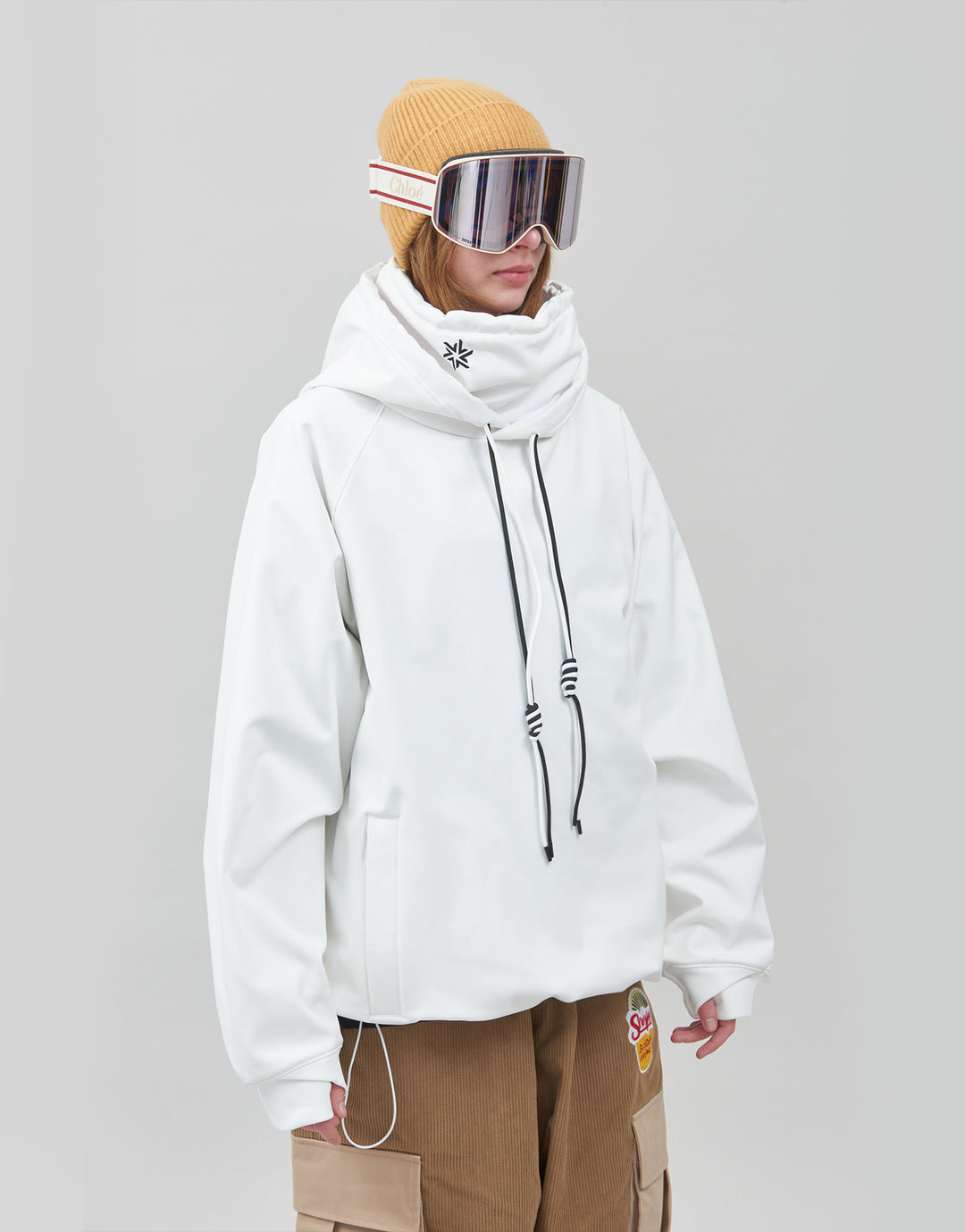 Hoodie Waterproof Crew – Technical Hoodie with Jacket-Level