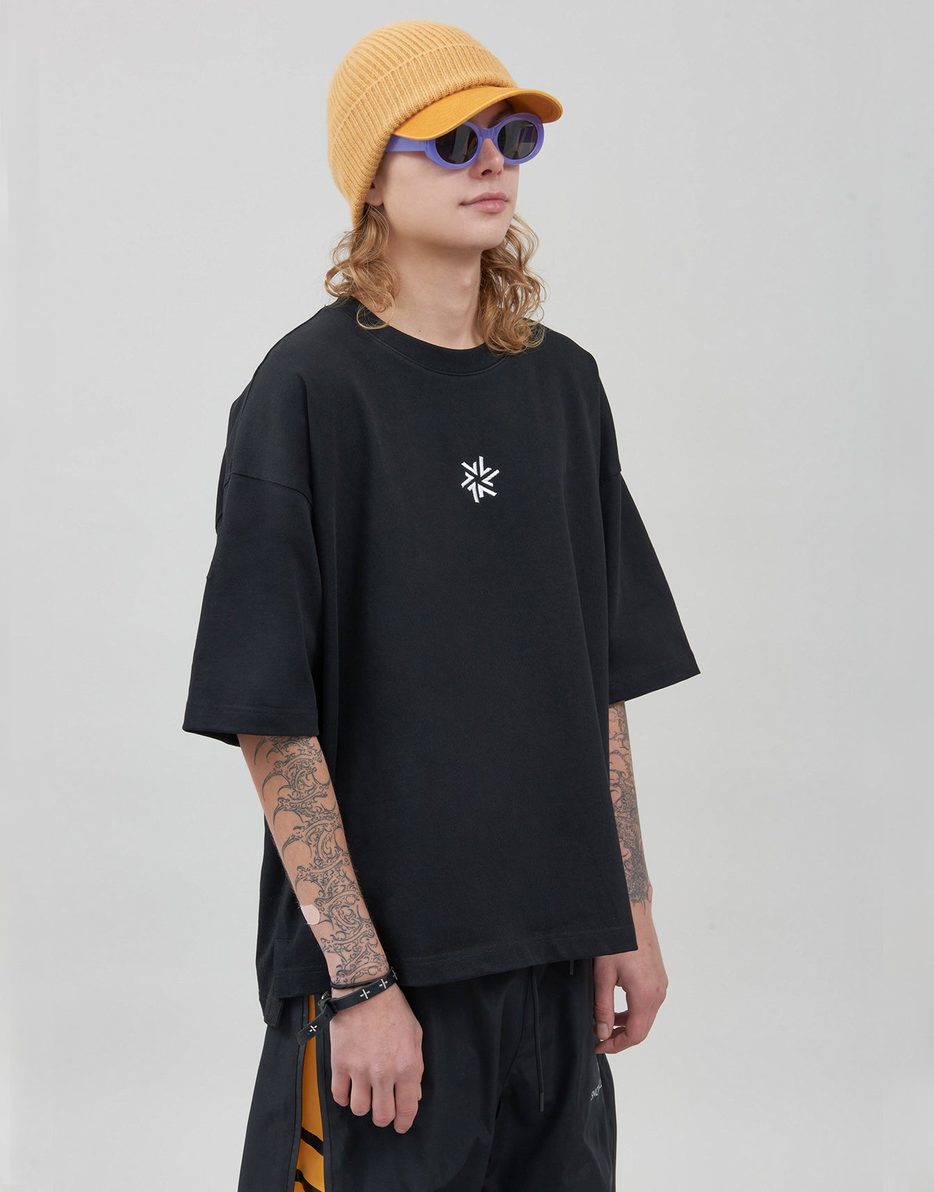 T-shirt Crew Black